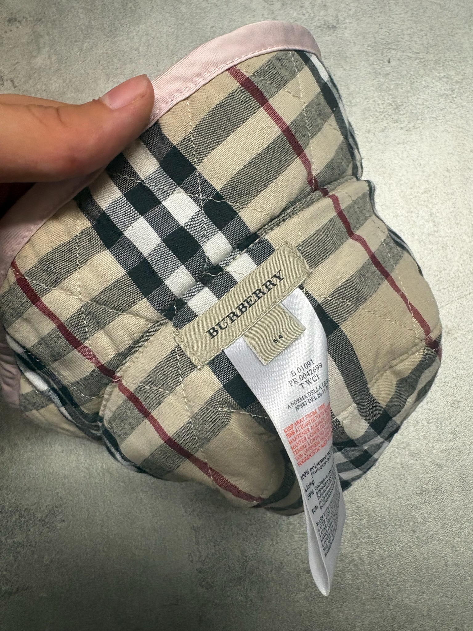Burberry Hat — 2