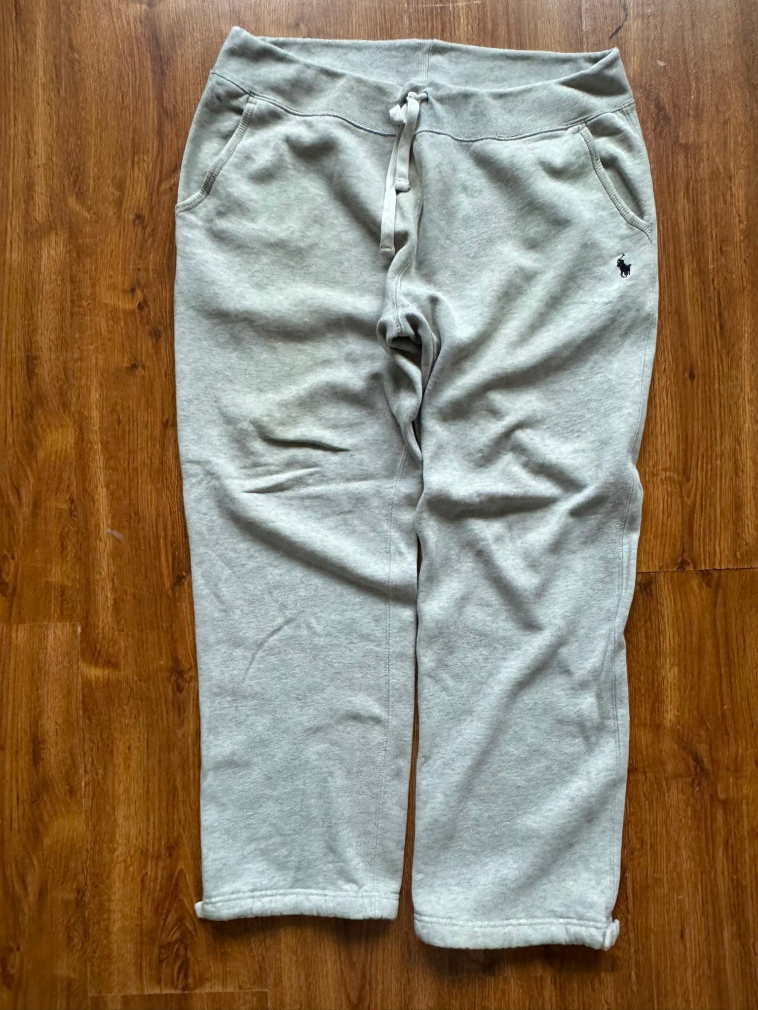 Baggy Uncuffed Ralph Lauren joggers