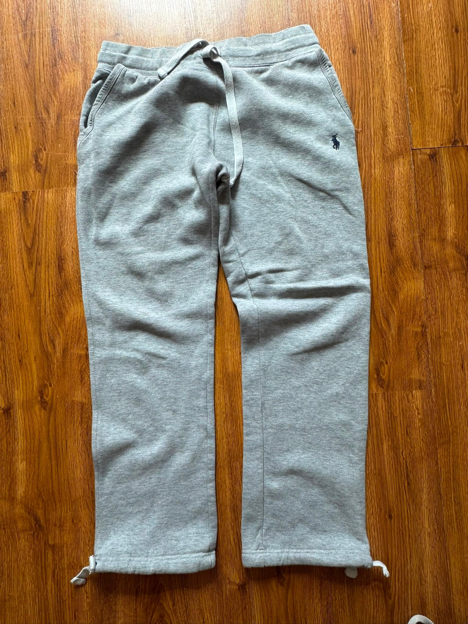 Ralph Lauren Joggers Light-Grey (Blue-Logo)