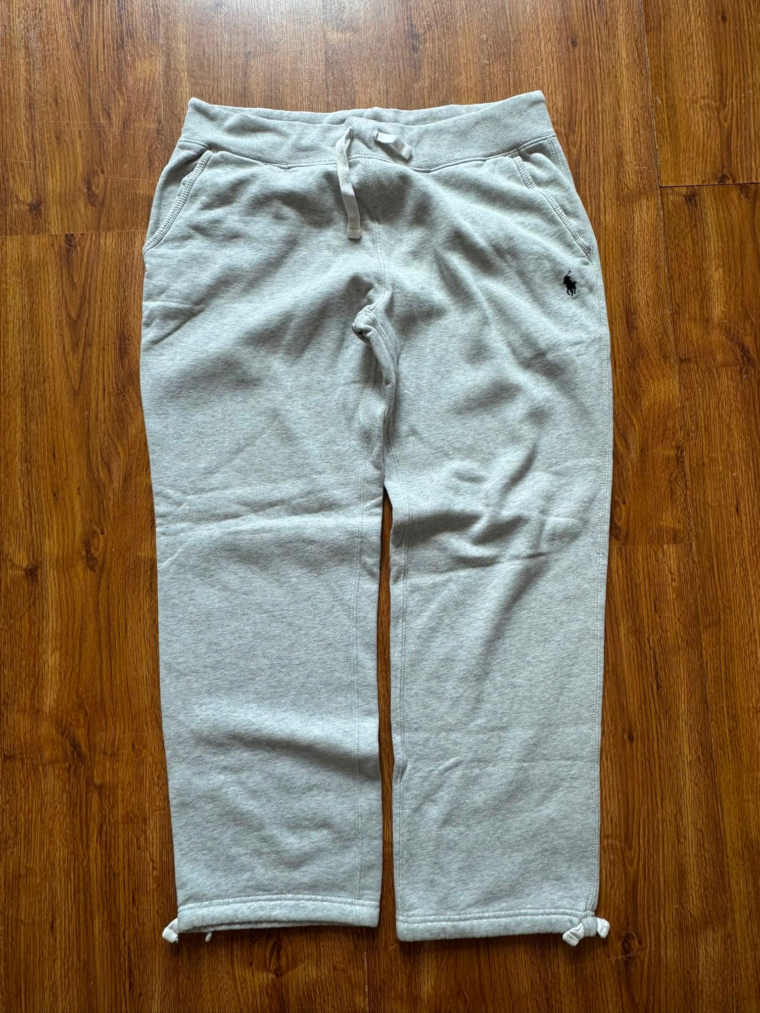 Ralph Lauren Joggers Light-Grey (Blue-Logo)