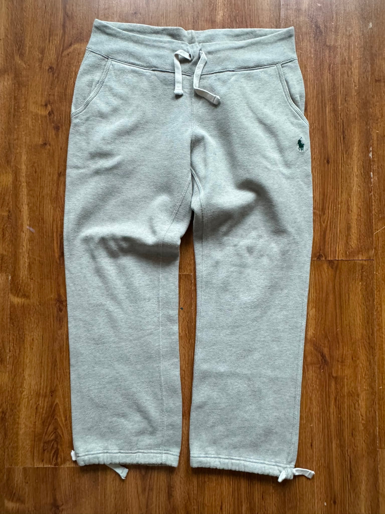 Ralph Lauren Joggers Light-Grey (Green-Logo)
