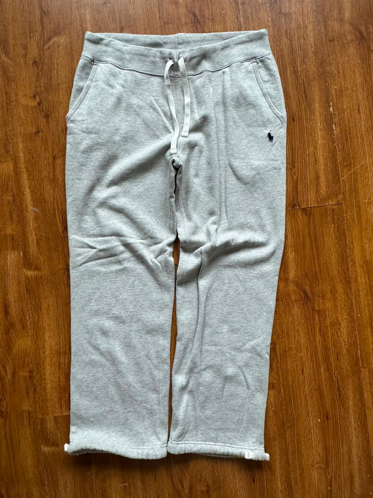Ralph Lauren Joggers Light-Grey (Blue-Logo)