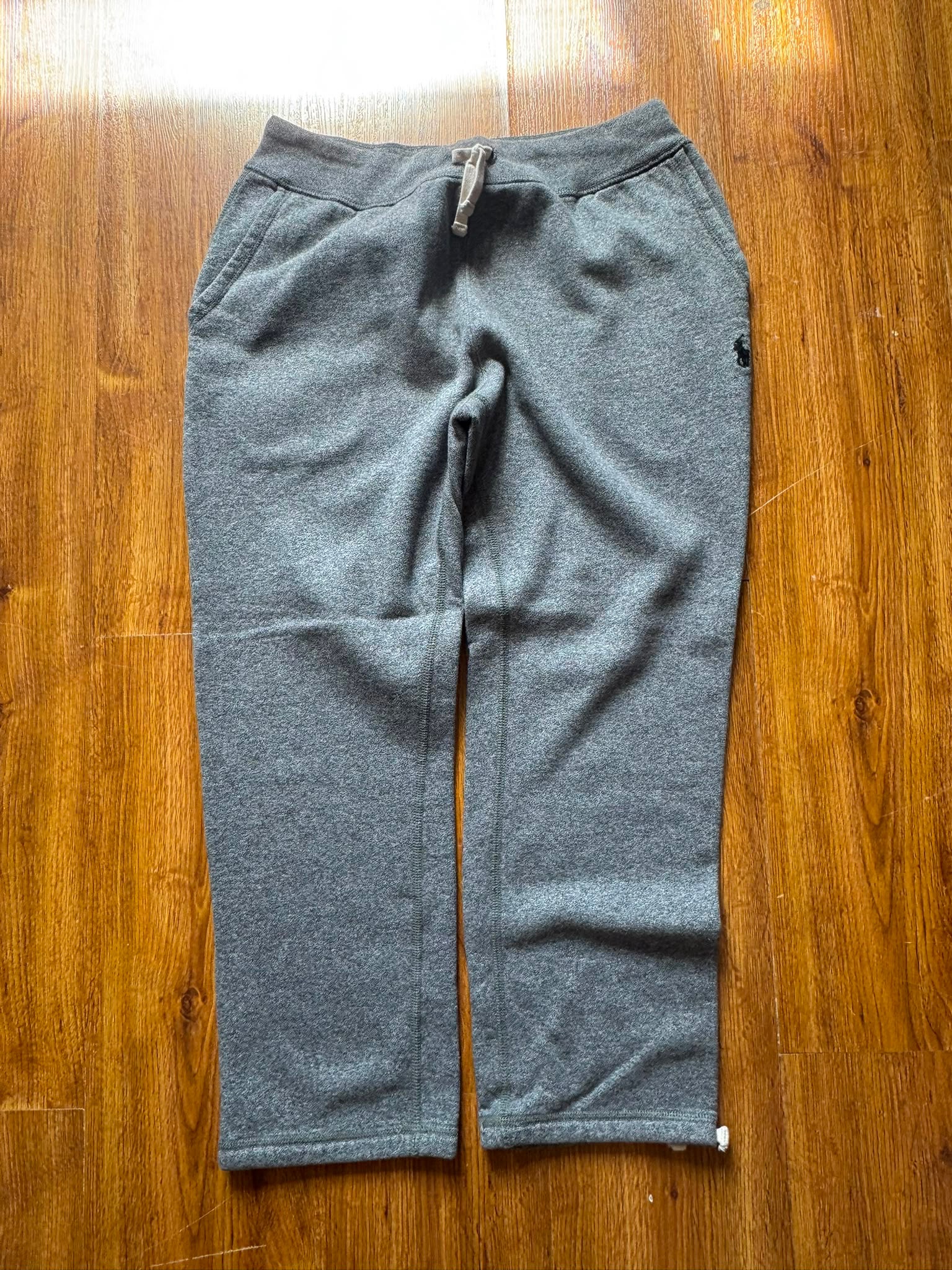 Ralph Lauren Joggers Mid-Grey (Black-Logo)