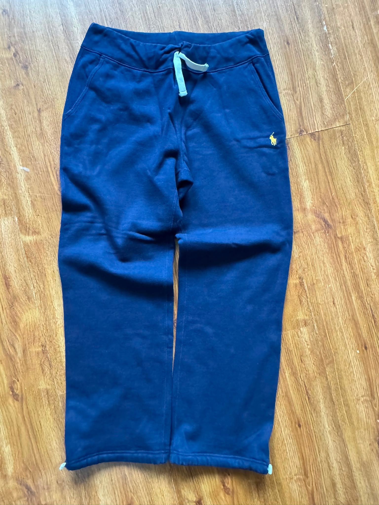 Ralph Lauren Joggers Navy (Yellow-Logo)