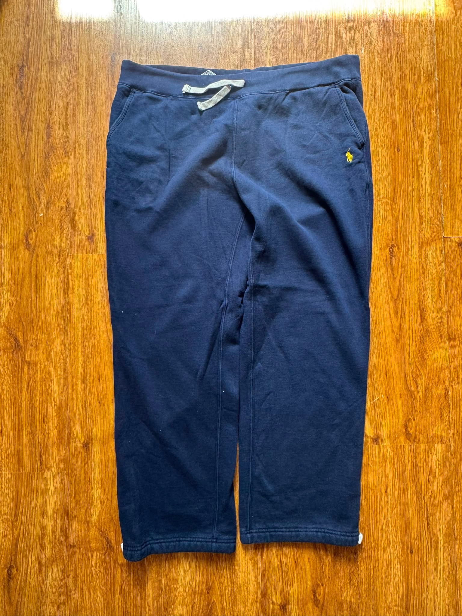 Ralph Lauren Joggers Navy (Yellow-Logo)