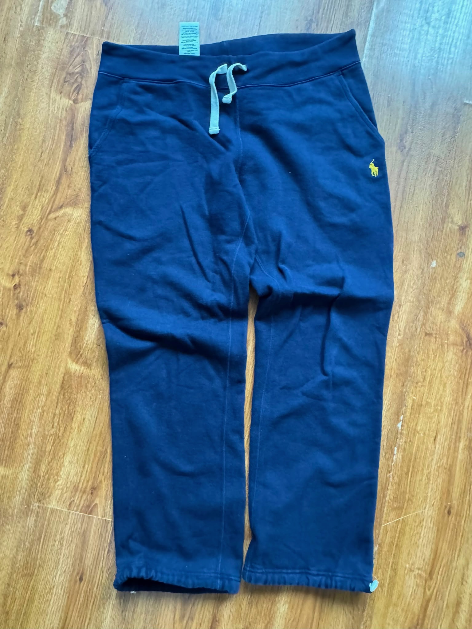 Ralph Lauren Joggers Navy (Yellow-Logo)