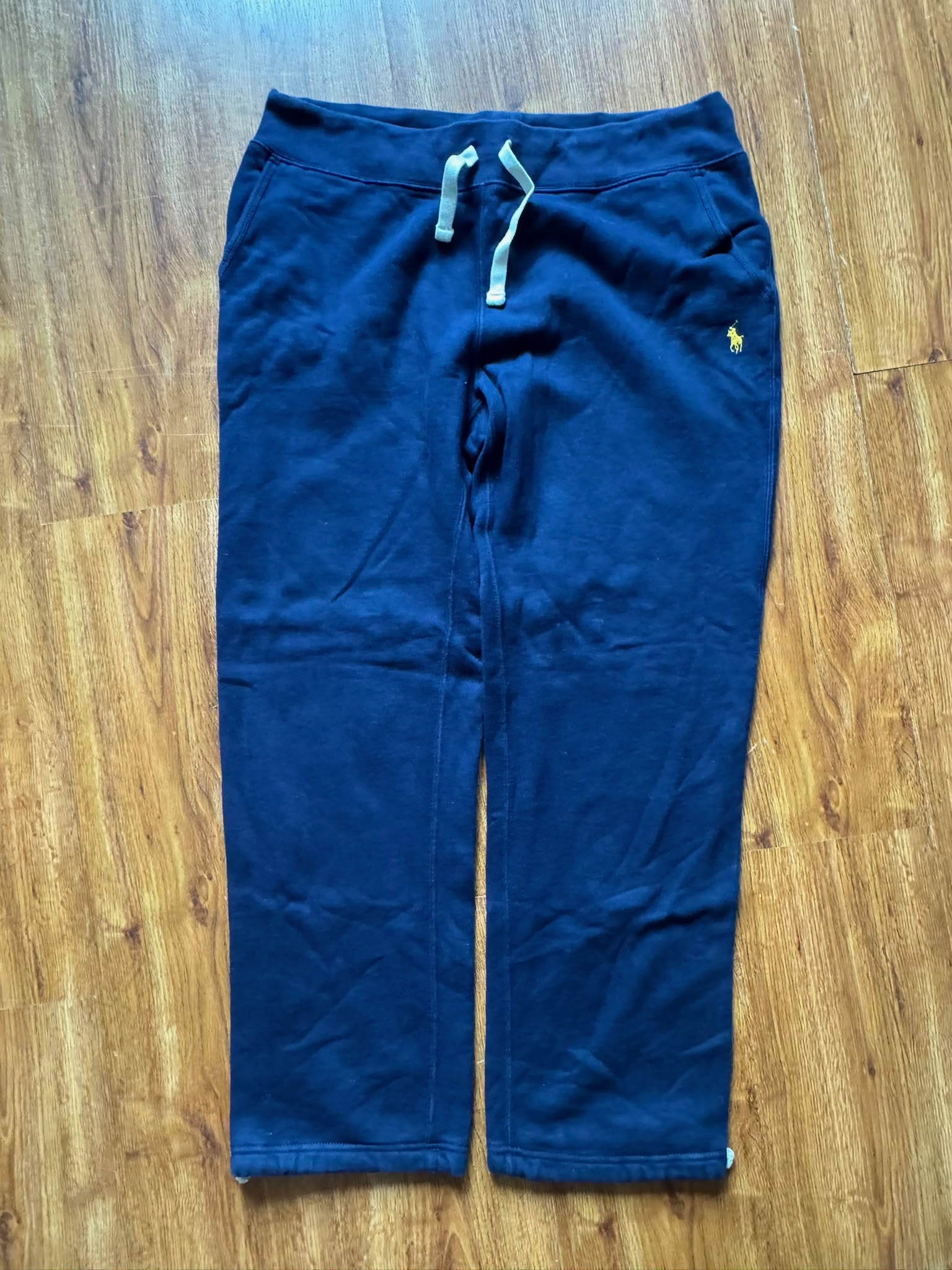 Ralph Lauren Joggers Navy (Yellow-Logo)