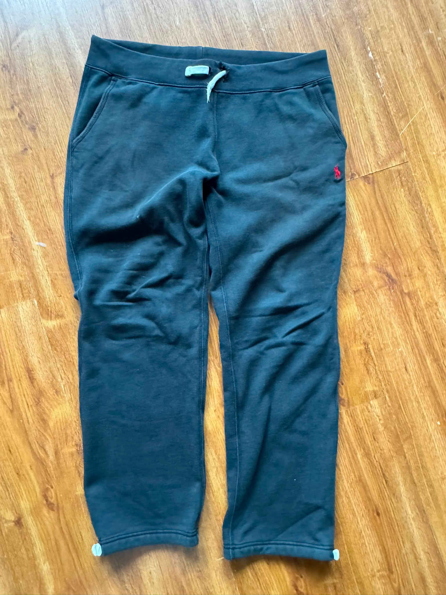 Ralph Lauren Joggers Black (Red-Logo)
