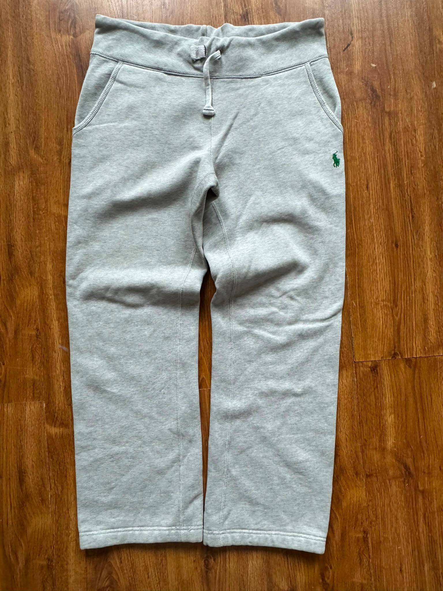Ralph Lauren Joggers Light-Grey (Green-Logo)