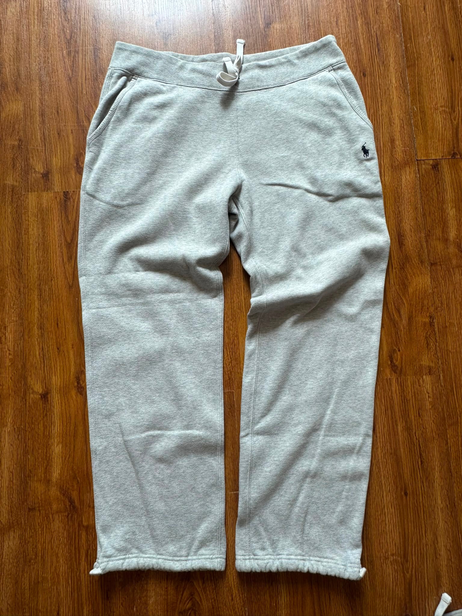Ralph Lauren Joggers Light-Grey (Blue-Logo)