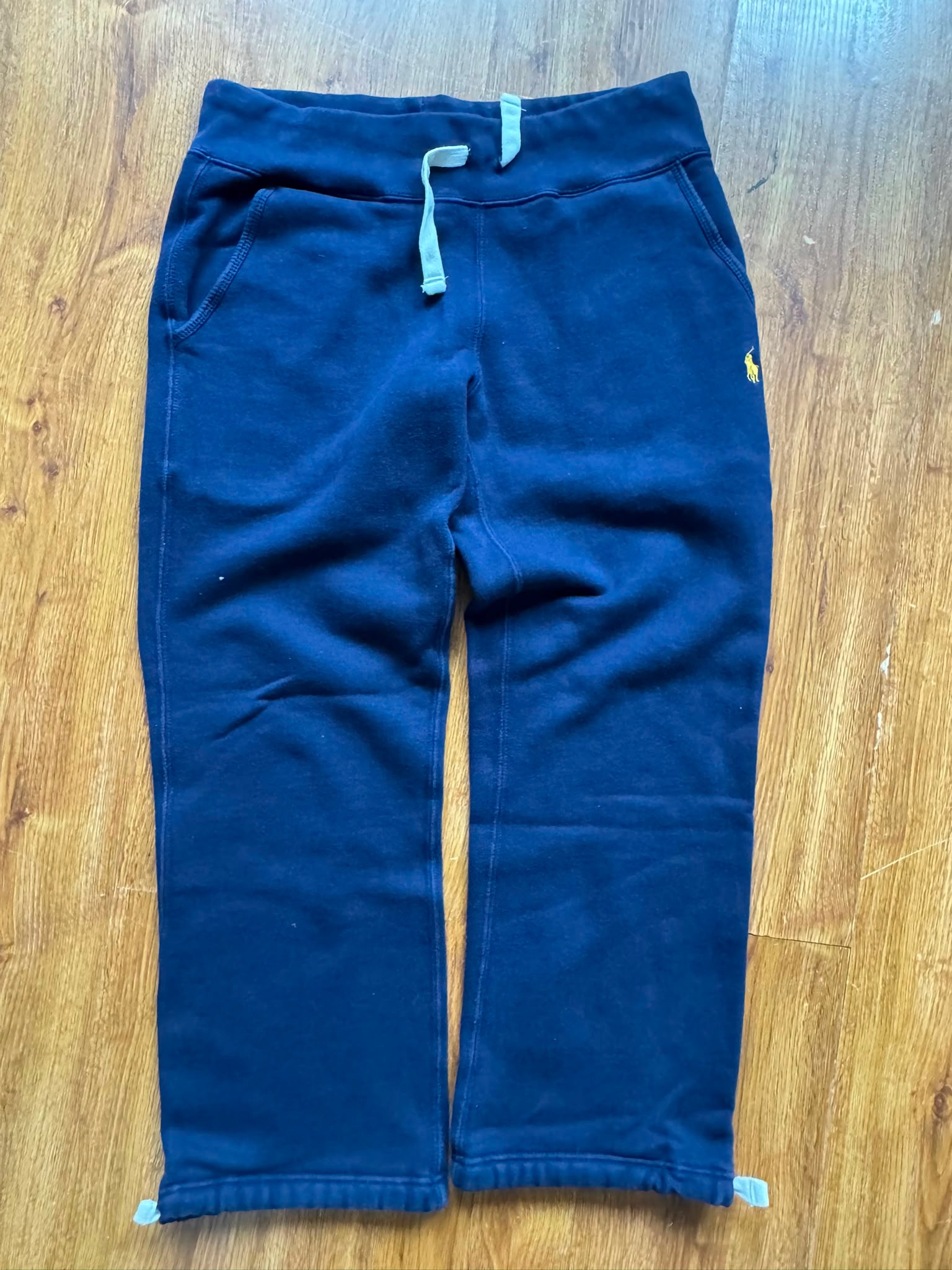 Ralph Lauren Joggers Navy (Yellow-Logo)