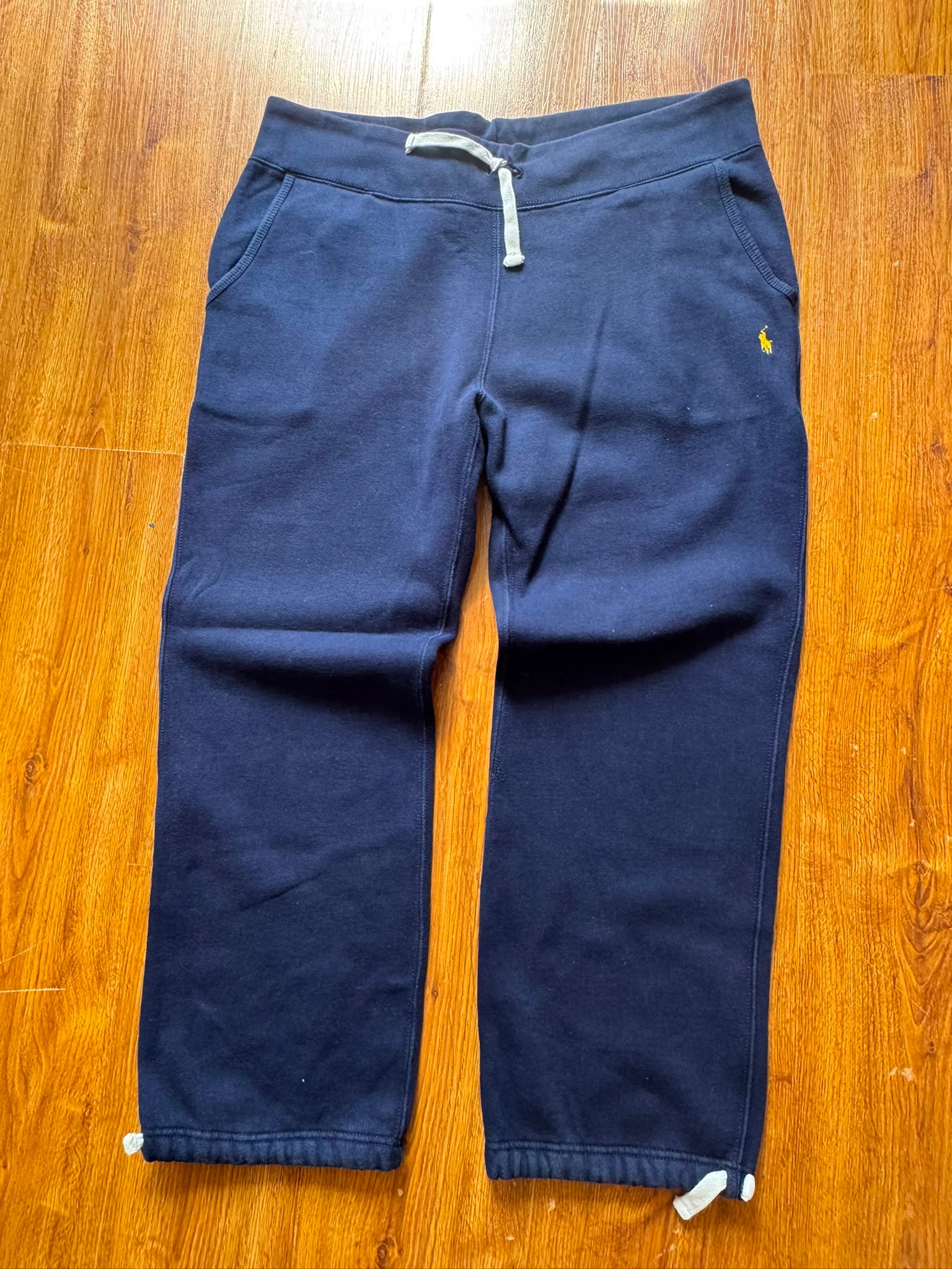 Ralph Lauren Joggers Navy (Yellow-Logo)