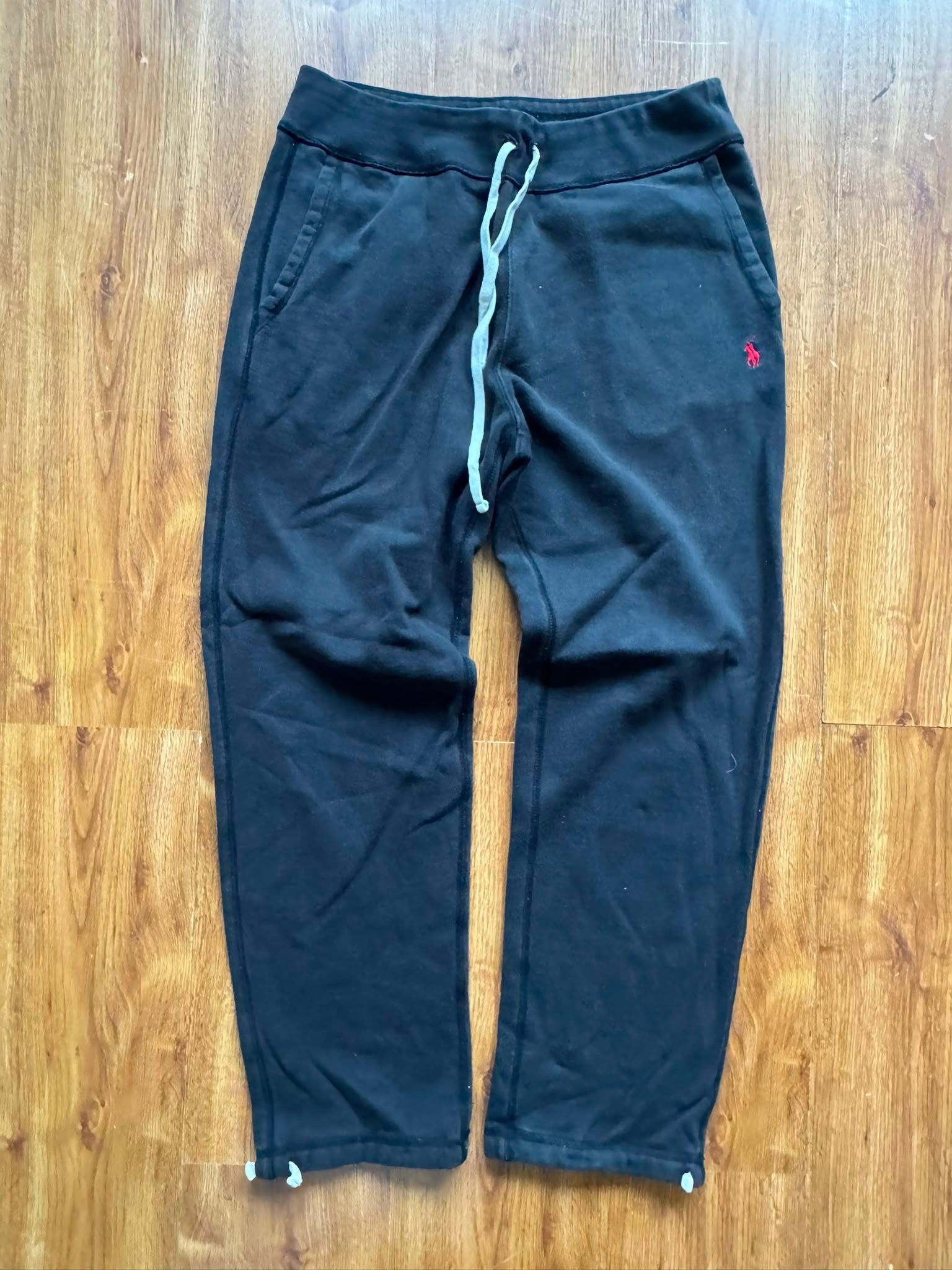 Ralph Lauren Joggers Black (Red-Logo)