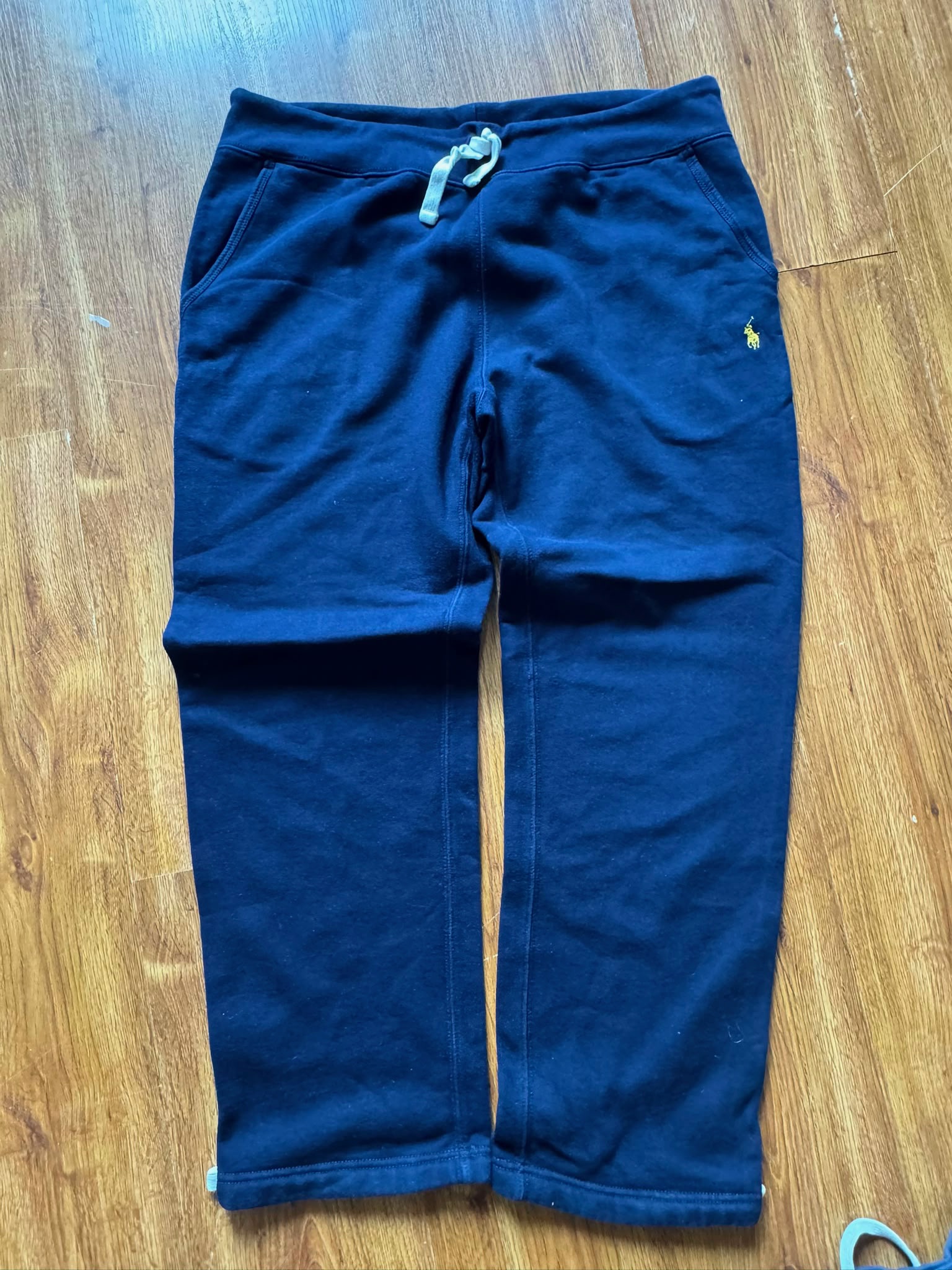 Ralph Lauren Joggers Navy (Yellow-Logo)