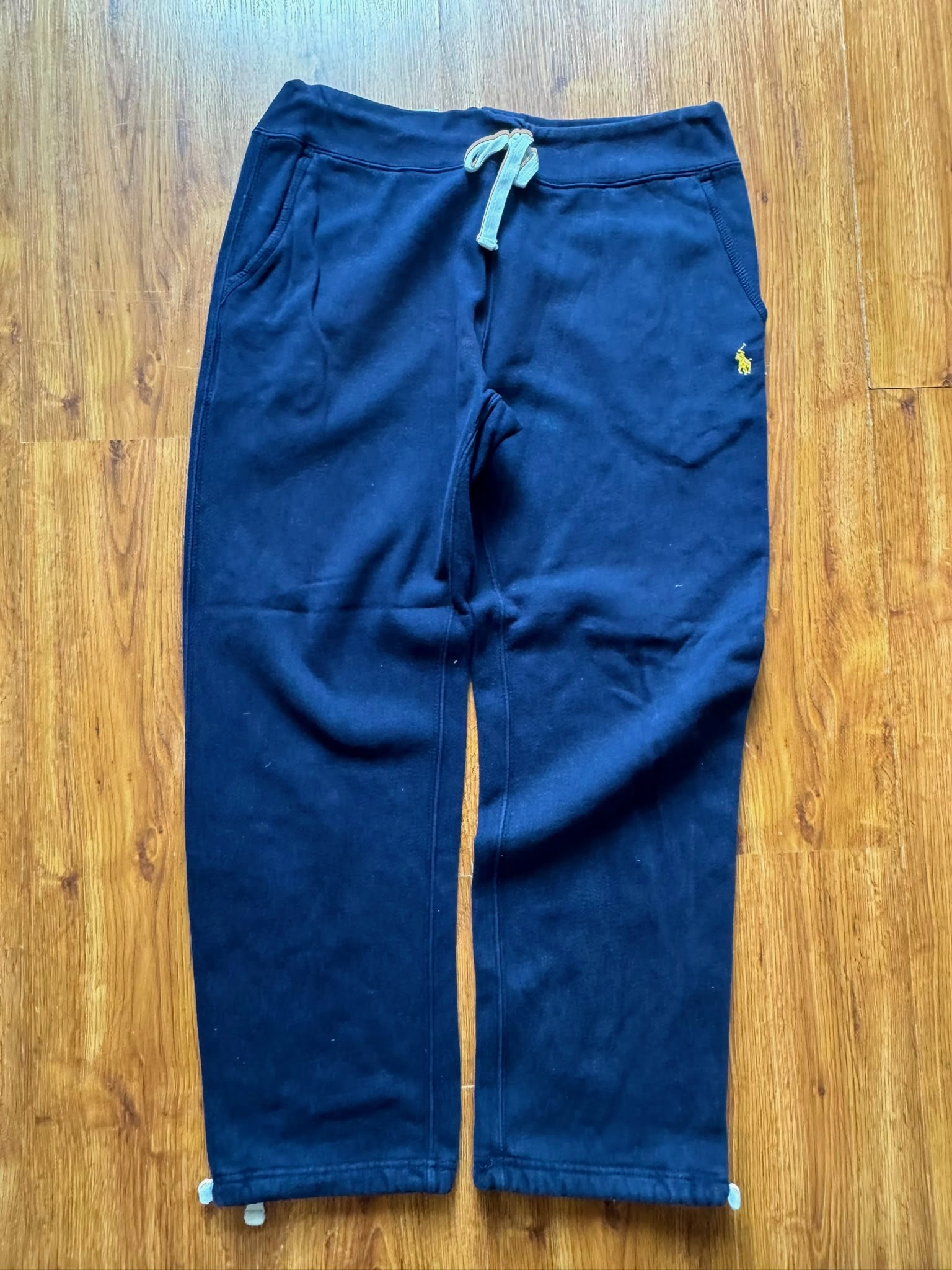 Ralph Lauren Joggers Navy (Yellow-Logo)