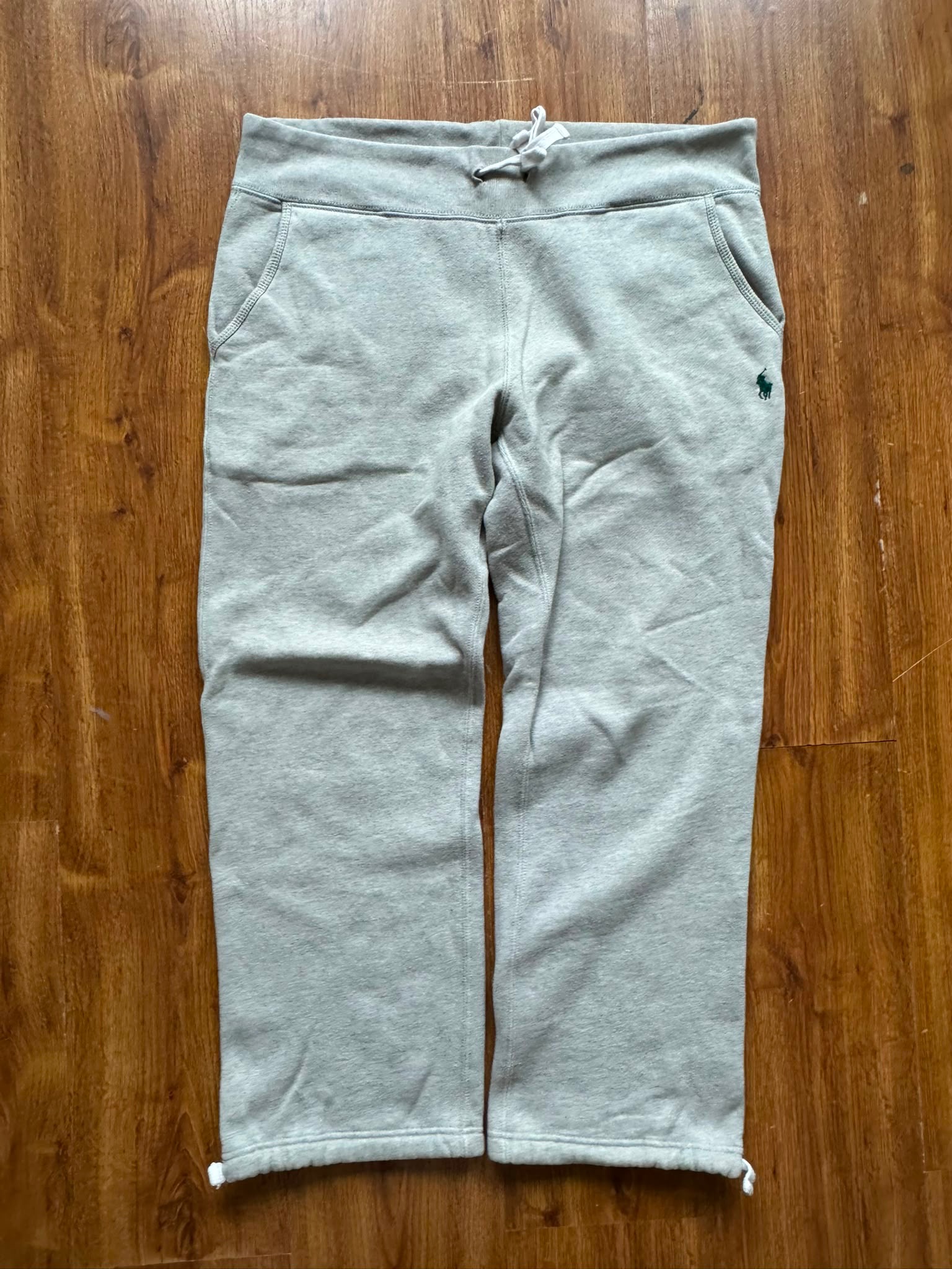 Ralph Lauren Jogger Light-Grey (Green-Logo)
