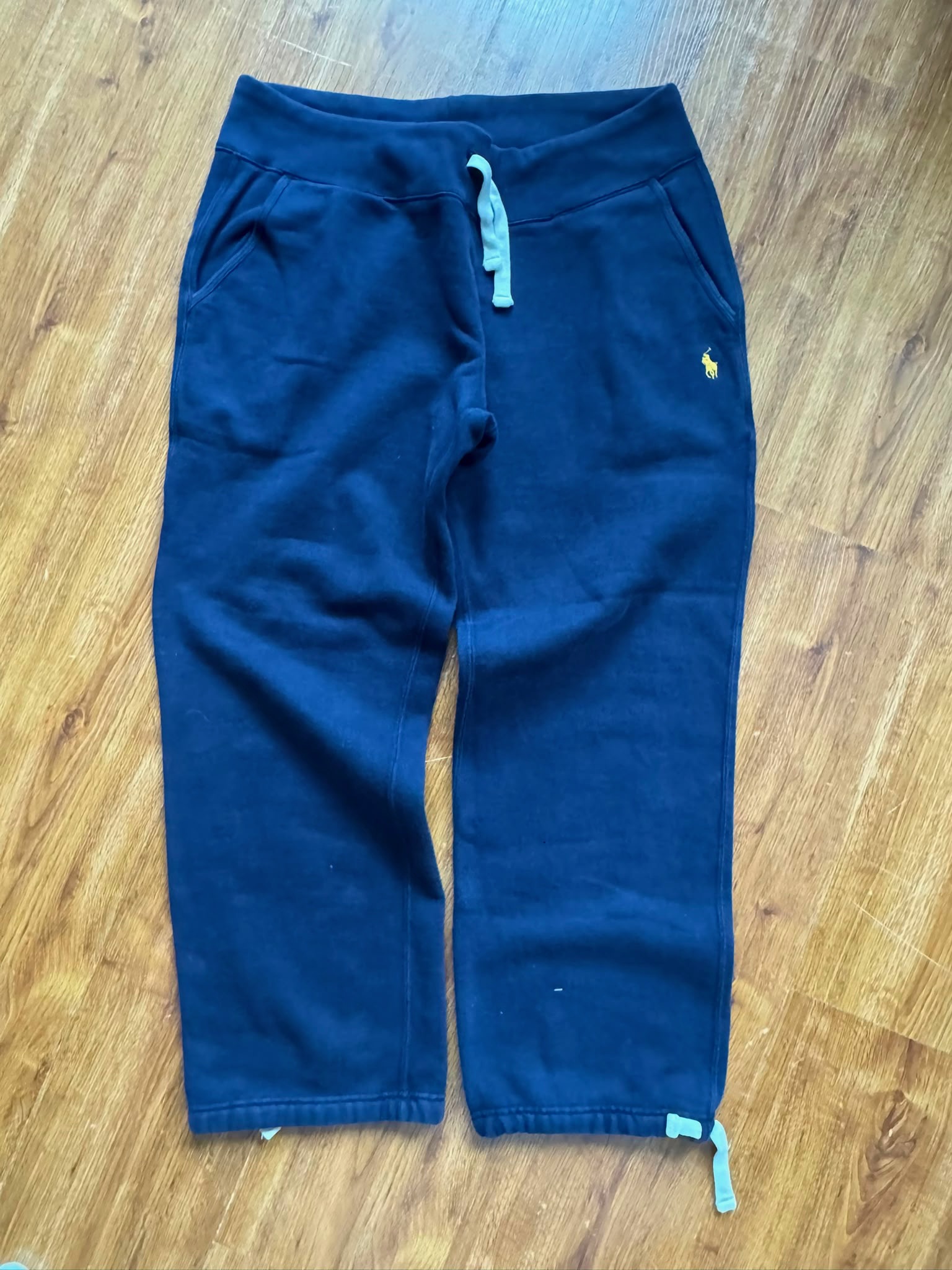 Ralph Lauren Joggers Navy (Yellow-Logo)