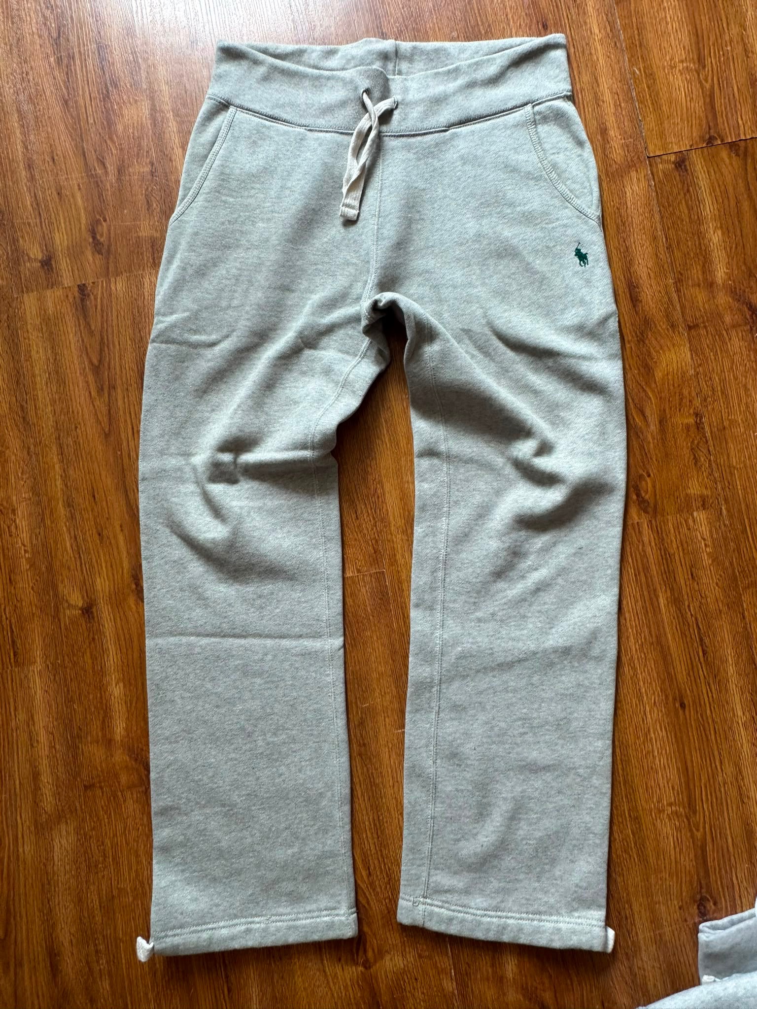Ralph Lauren Joggers Light-Grey (Green-Logo)