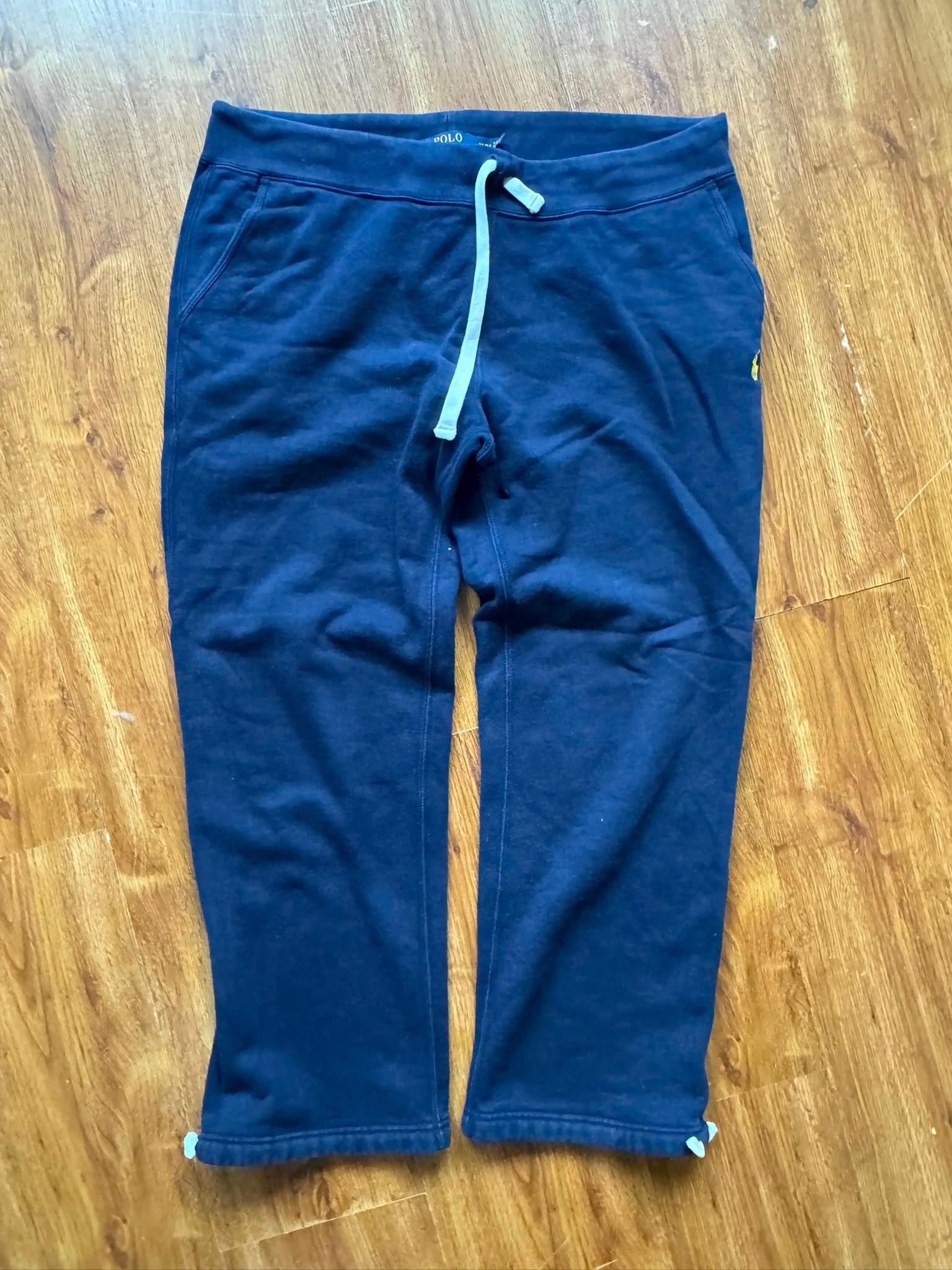 Ralph Lauren Joggers Navy (Yellow-Logo)